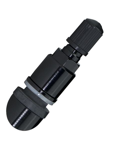 17-43017 gloss black aluminum valve stem for original ITM Uni-Sensor